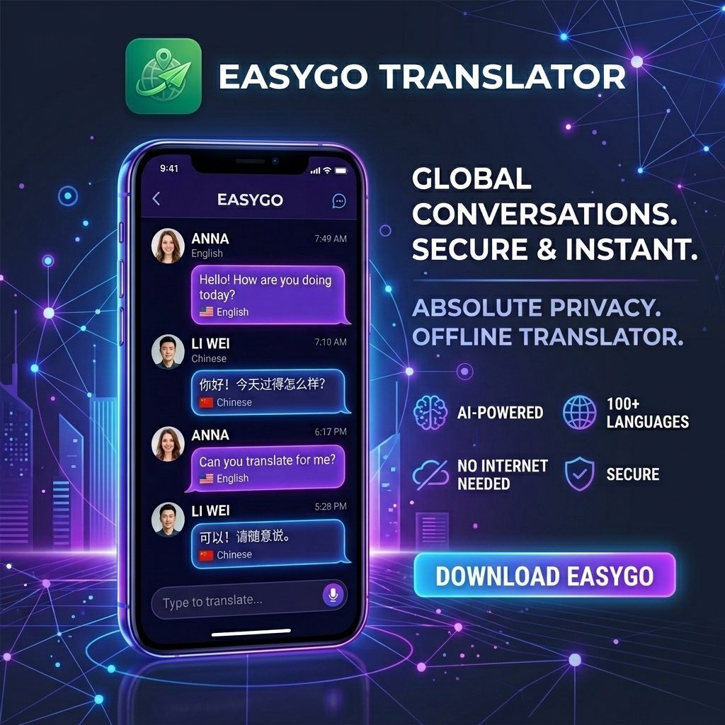 EasyGo App Showcase Screenshot