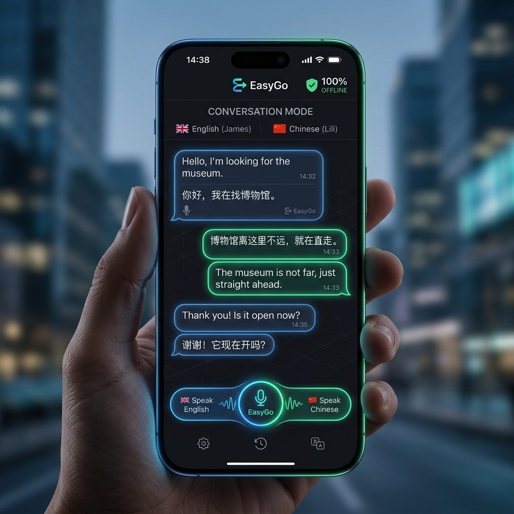 EasyGo Conversation Mode Interface Diagram